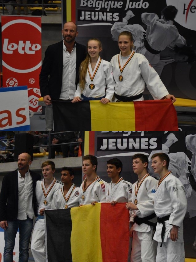 Acht medailles voor Judoclub Herzele op Belgisch Kampioenschap